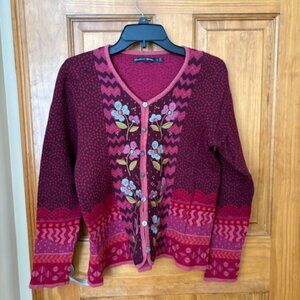 Gudrun Sjoden embroidered cardigan